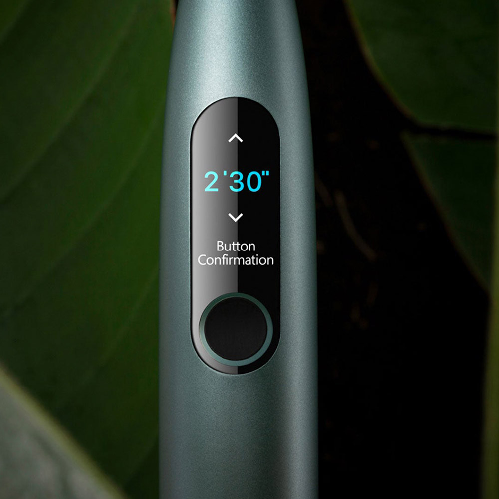Электрическая зубная щетка Oclean X Pro (зеленый)