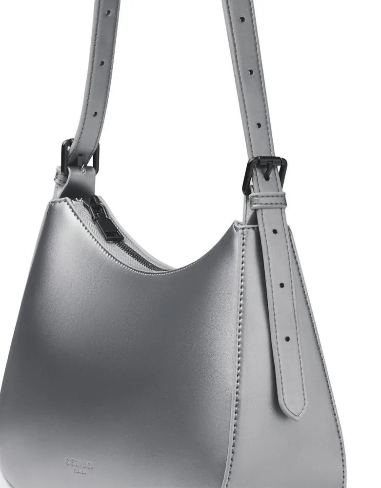 Сумка Gaston Luga Lily Shoulder Bag (черный металлик)