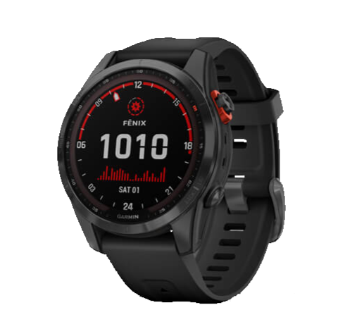 Спортивные часы Garmin Fenix 7S Solar (черный)