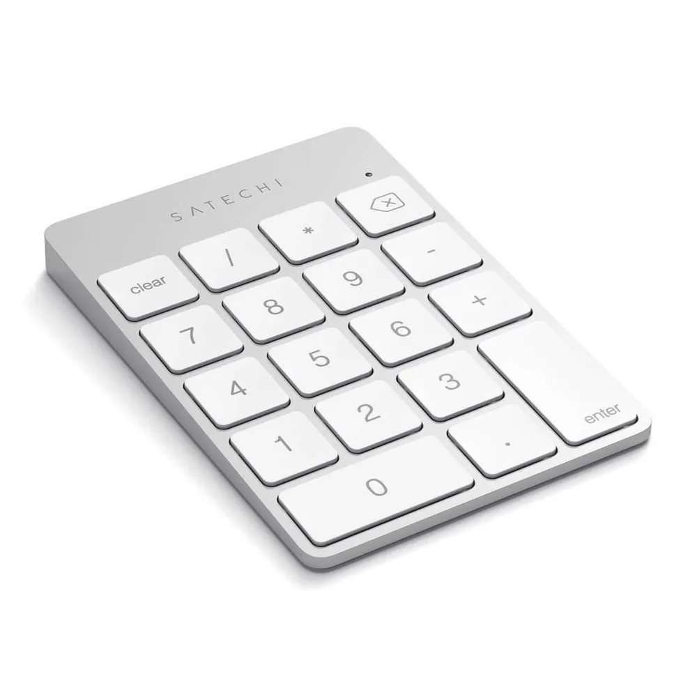 Беспроводная клавиатура Satechi Aluminum Slim Keypad Numpad (серебристый)