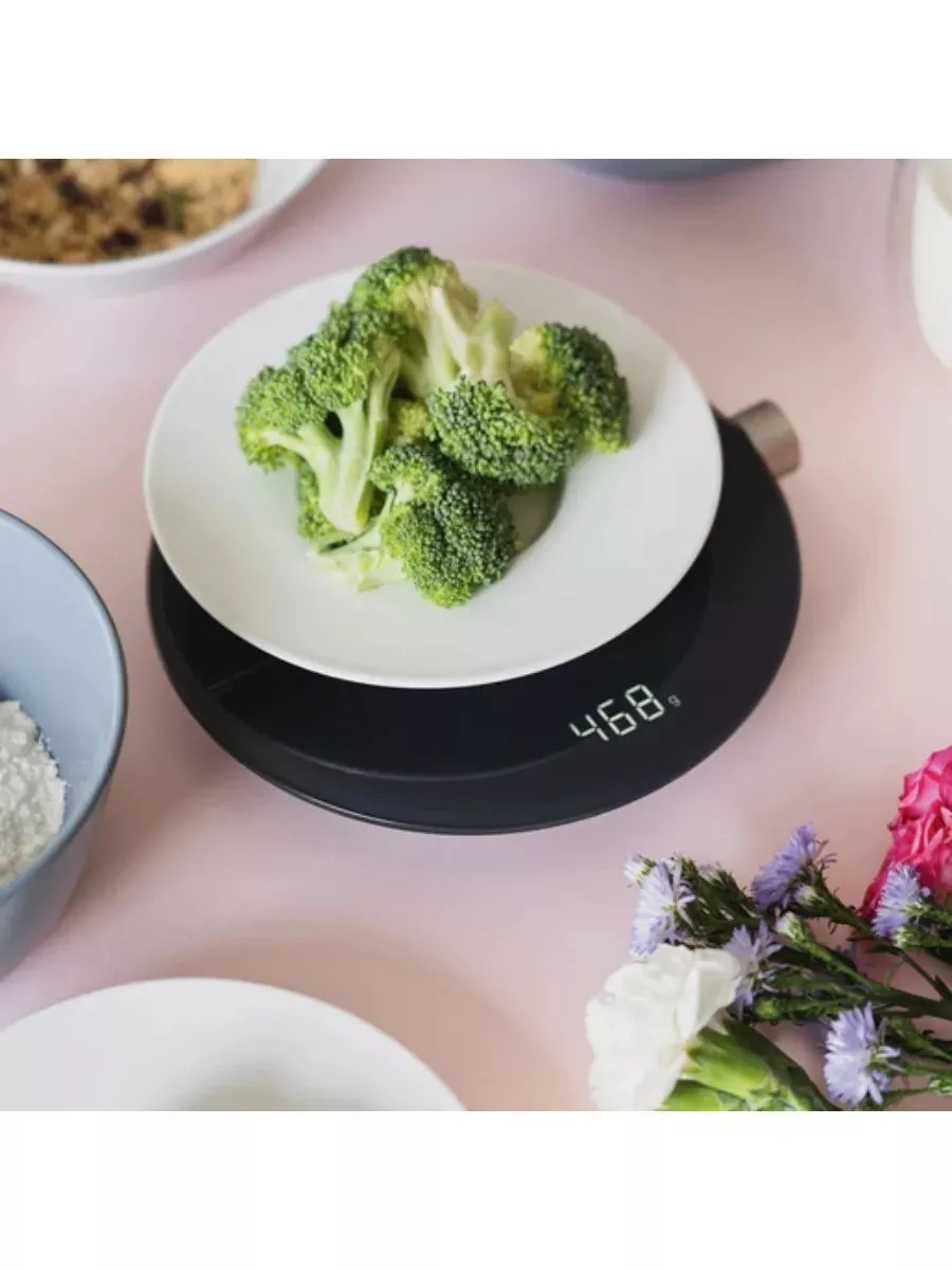 Умные кухонные весы HOTO Smart Kitchen Scale (черный)