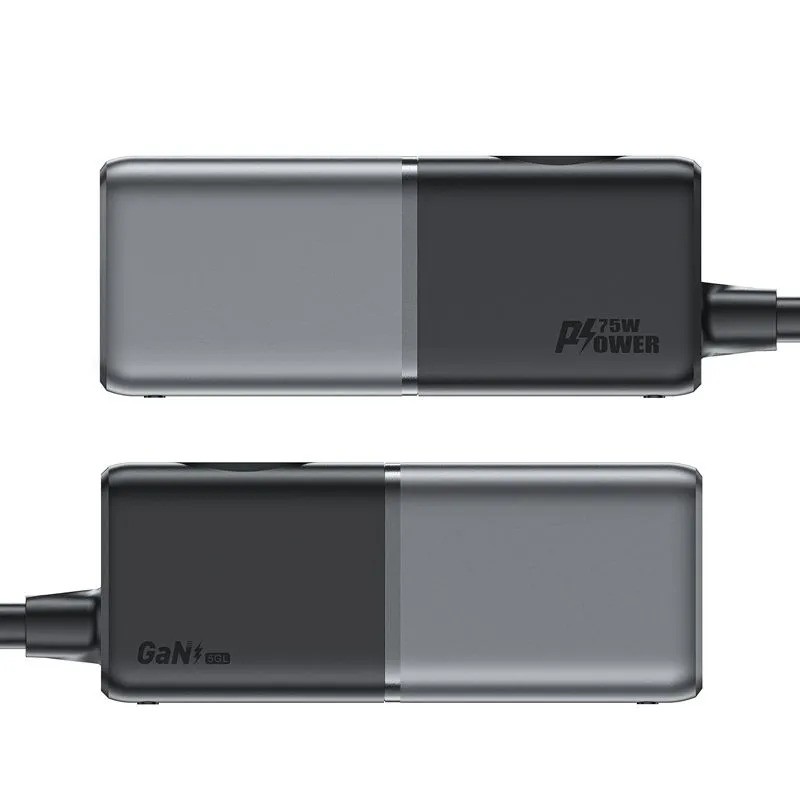 Зарядное устройство ACEFAST Z2 PD75W GaN (3*USB-C+2*USB-A) (черный)