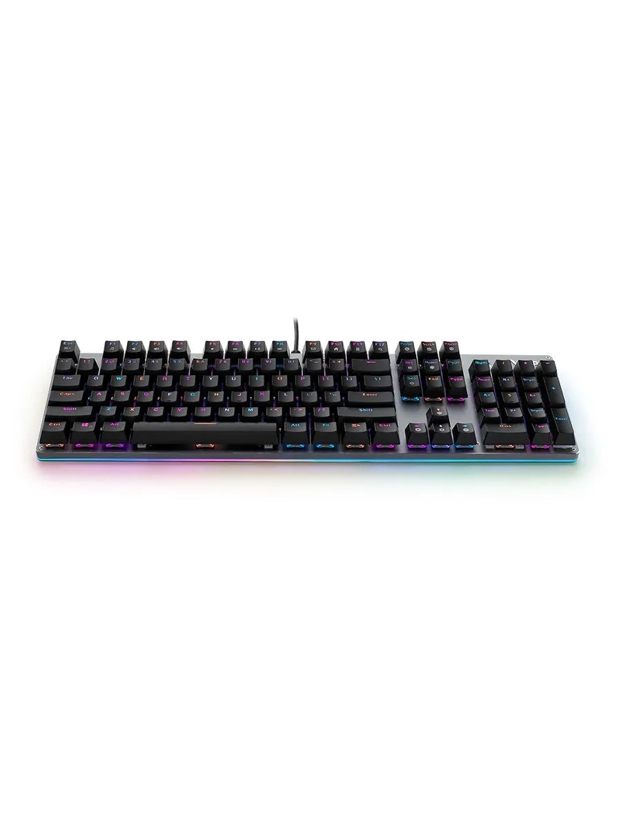 Игровая механическая клавиатура Rapoo V520 (проводная, серый)