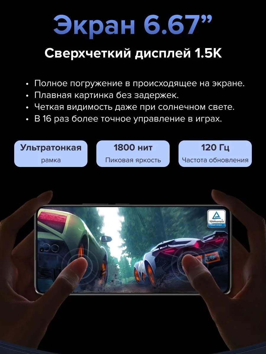 Смартфон POCO X6 5G 12/512 (синий)