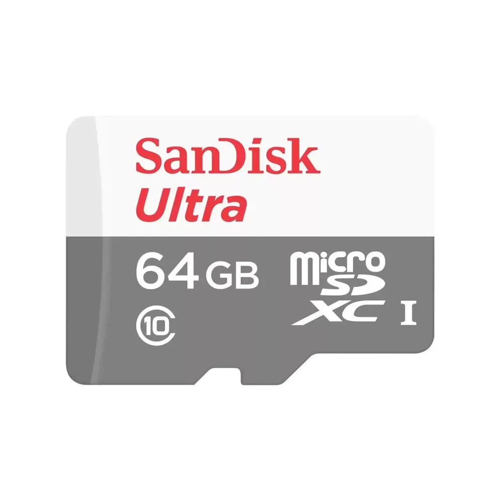 Карта памяти SanDisk Ultra microSDXC (64 ГБ)