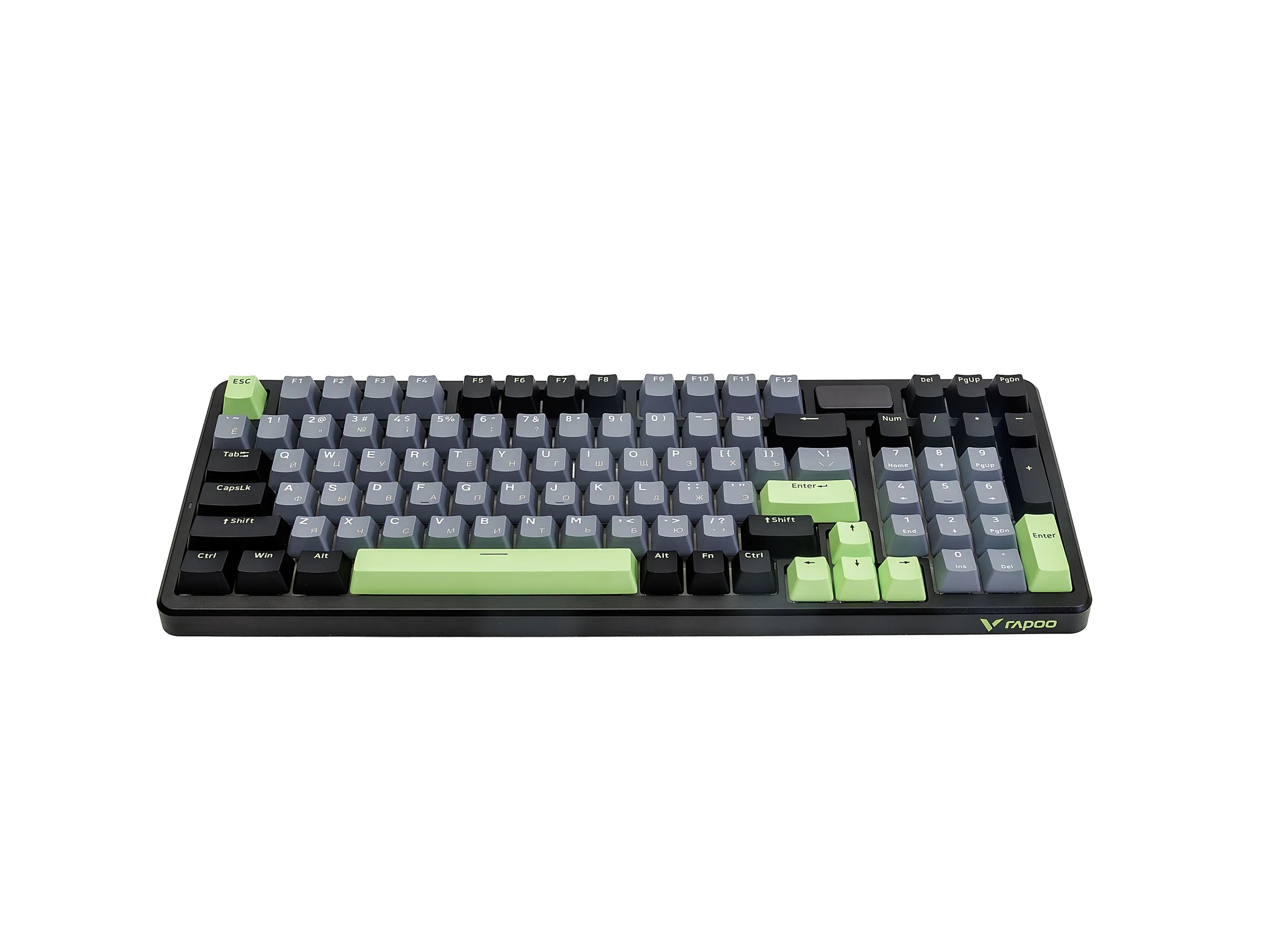 Игровая механическая клавиатура Rapoo V700DIY-98 (проводная/беспроводная, черный)