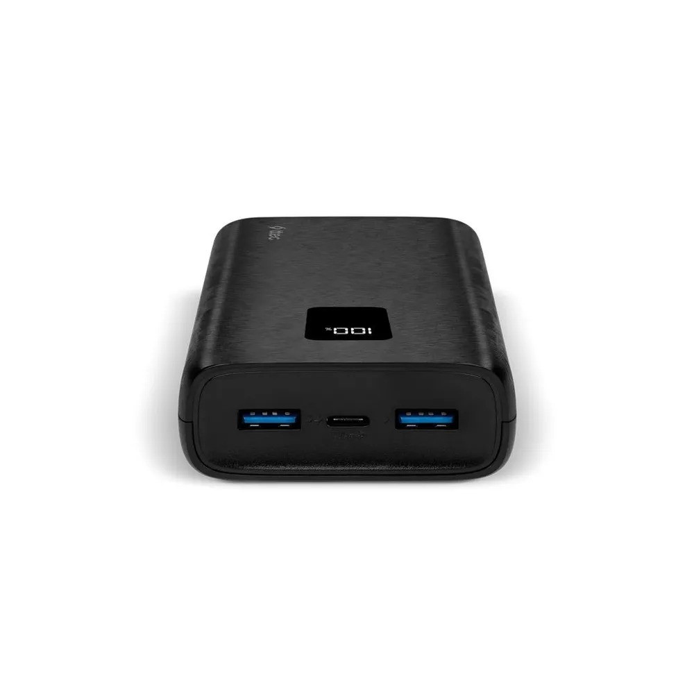 Внешний аккумулятор TTEC PowerSlim Trio LCD 20000 mAh (черный)