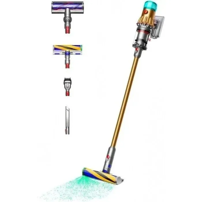 Беспроводной пылесос Dyson V12 Detect Slim Absolute SV46 (золотой)