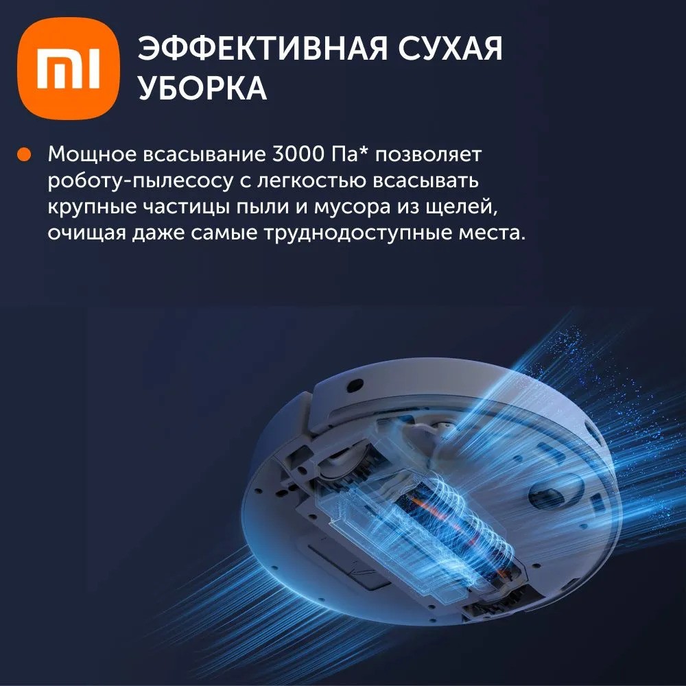 Робот-пылесос Xiaomi Mi Robot Vacuum-Mop 2 Pro (черный)
