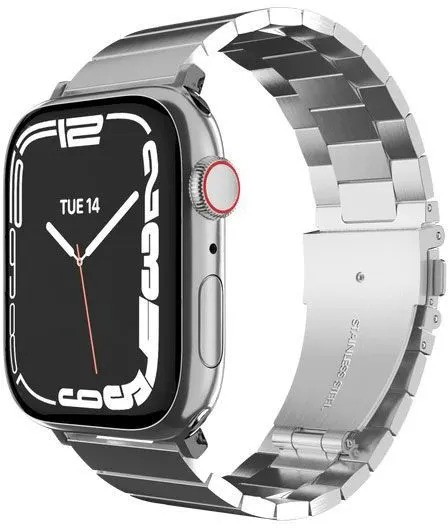 Ремешок для часов SwitchEasy MAW801034SV22 Maestro Stainless steel band (для Apple Watch 38/40/41mm, серебристый)
