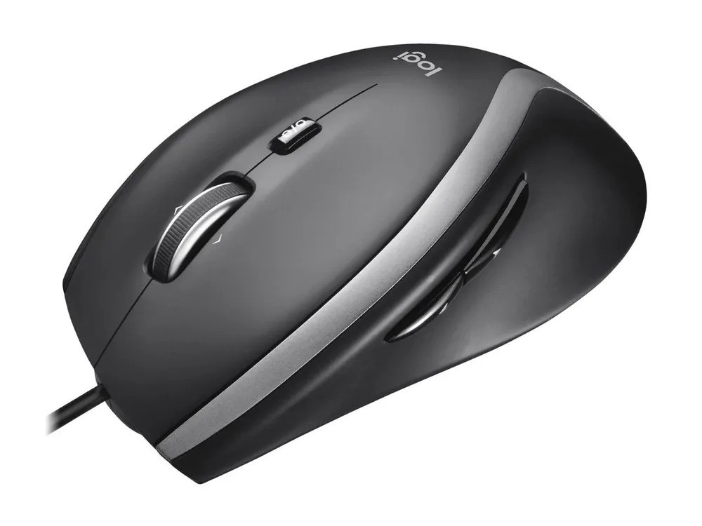 Мышь проводная Logitech M500S (черный)