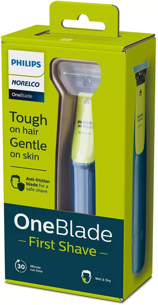 Электробритва для подростков Philips Norelco OneBlade First Shave QP2515/49