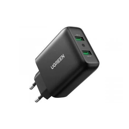 Зарядное устройство UGREEN CD161 (USB-A, черный)