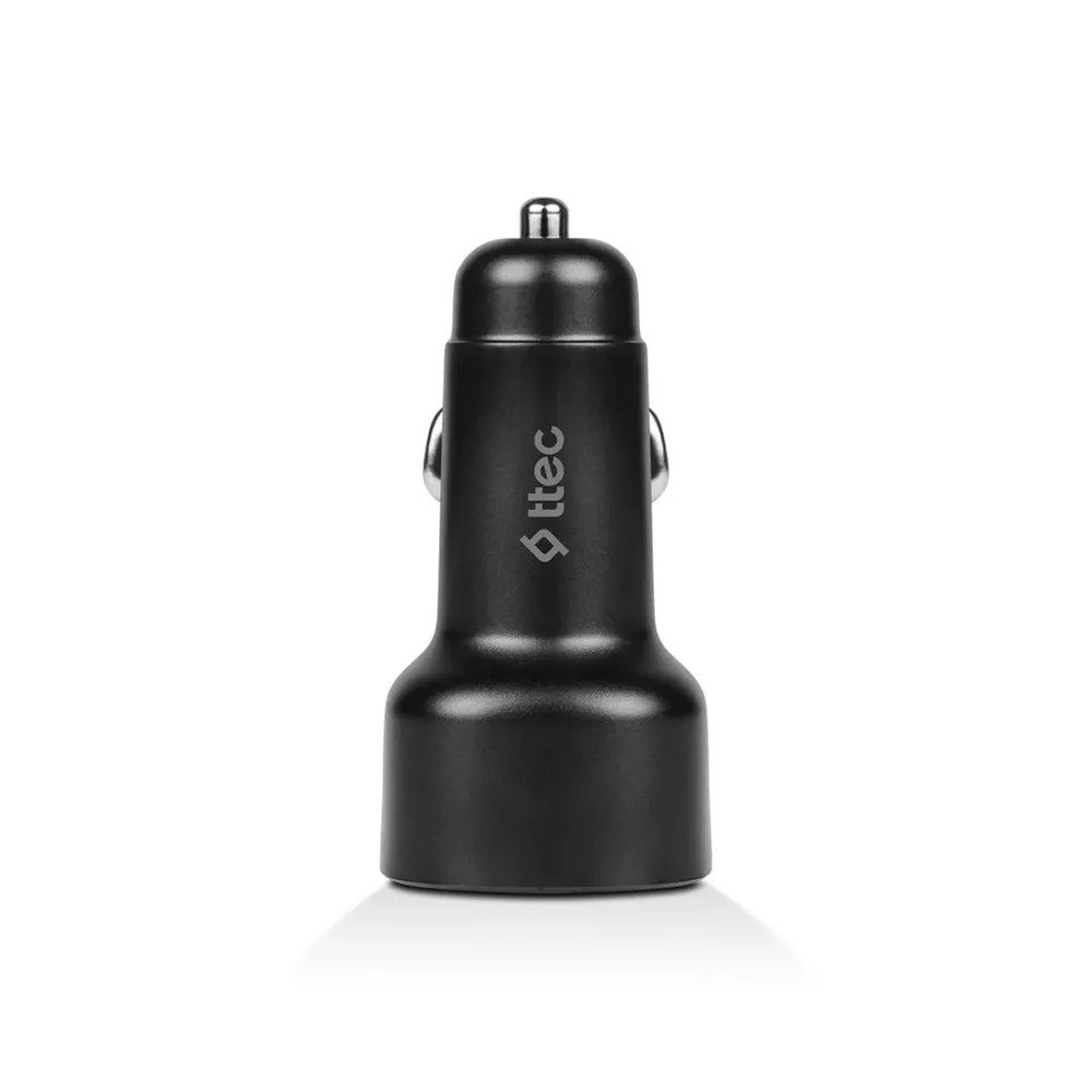 Автомобильное зарядное устройство TTEC SmartCharger Duo PD 48W with cable (USB-C+USB-A