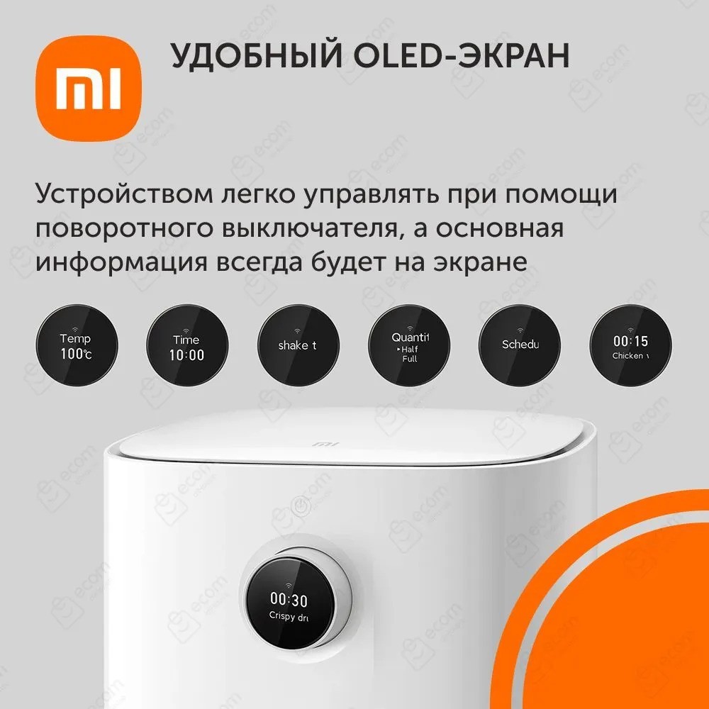 Аэрогриль XIAOMI Mi Smart Air Fryer 3.5L (белый)