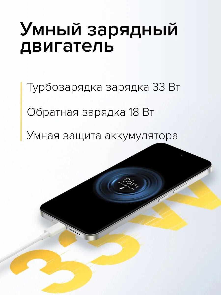 Смартфон POCO M7 8/256 (серебристый)