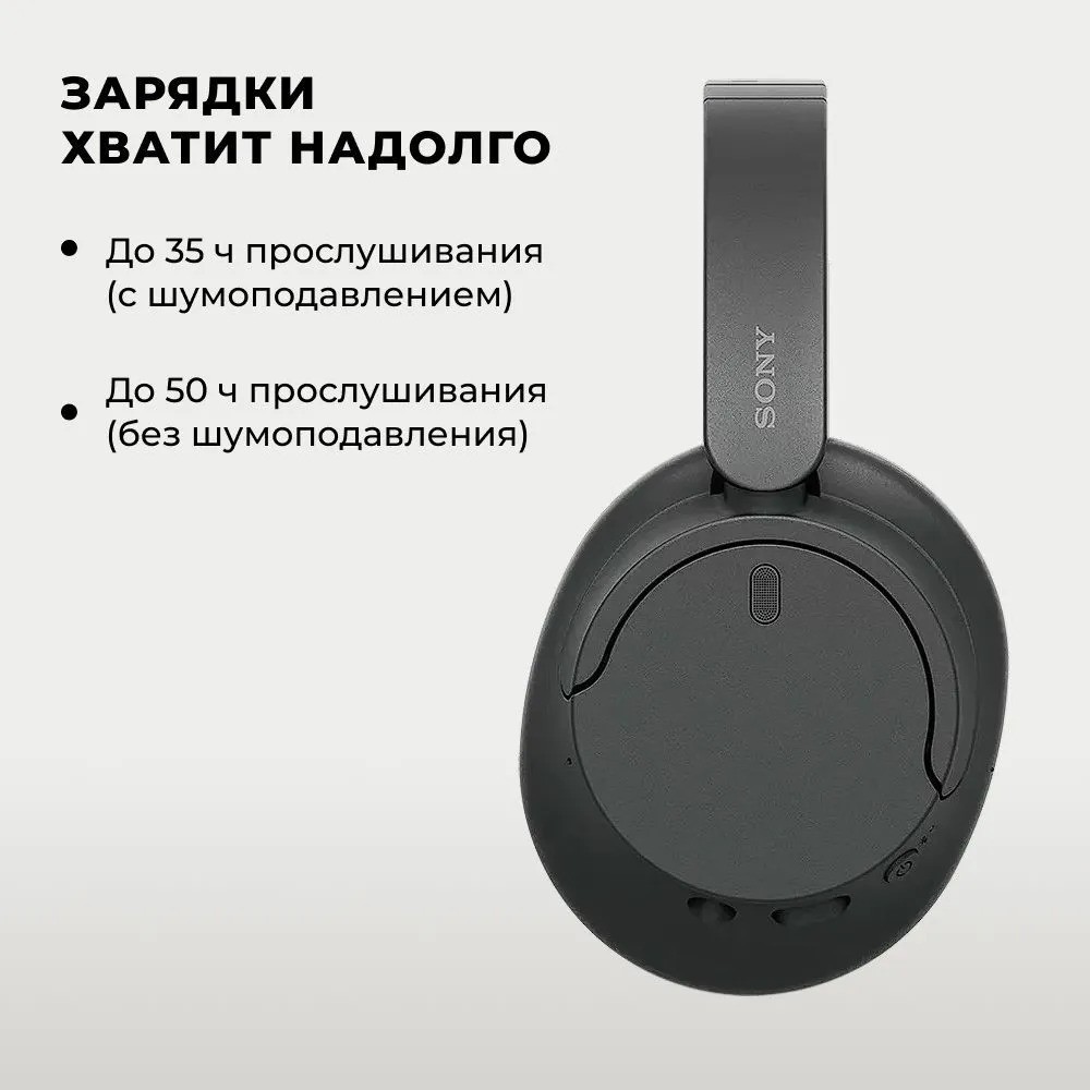 Беспроводные наушники SONY WH-CH720N (черный)
