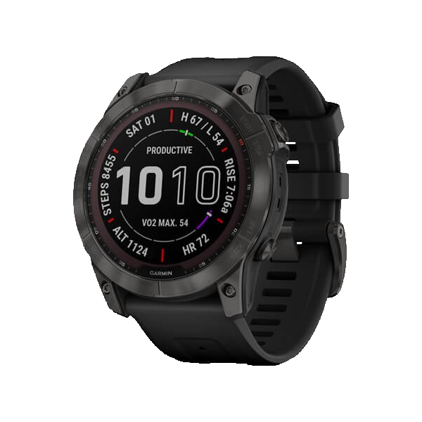 Спортивные часы Garmin Fenix 7X Sapphire Solar (черный)