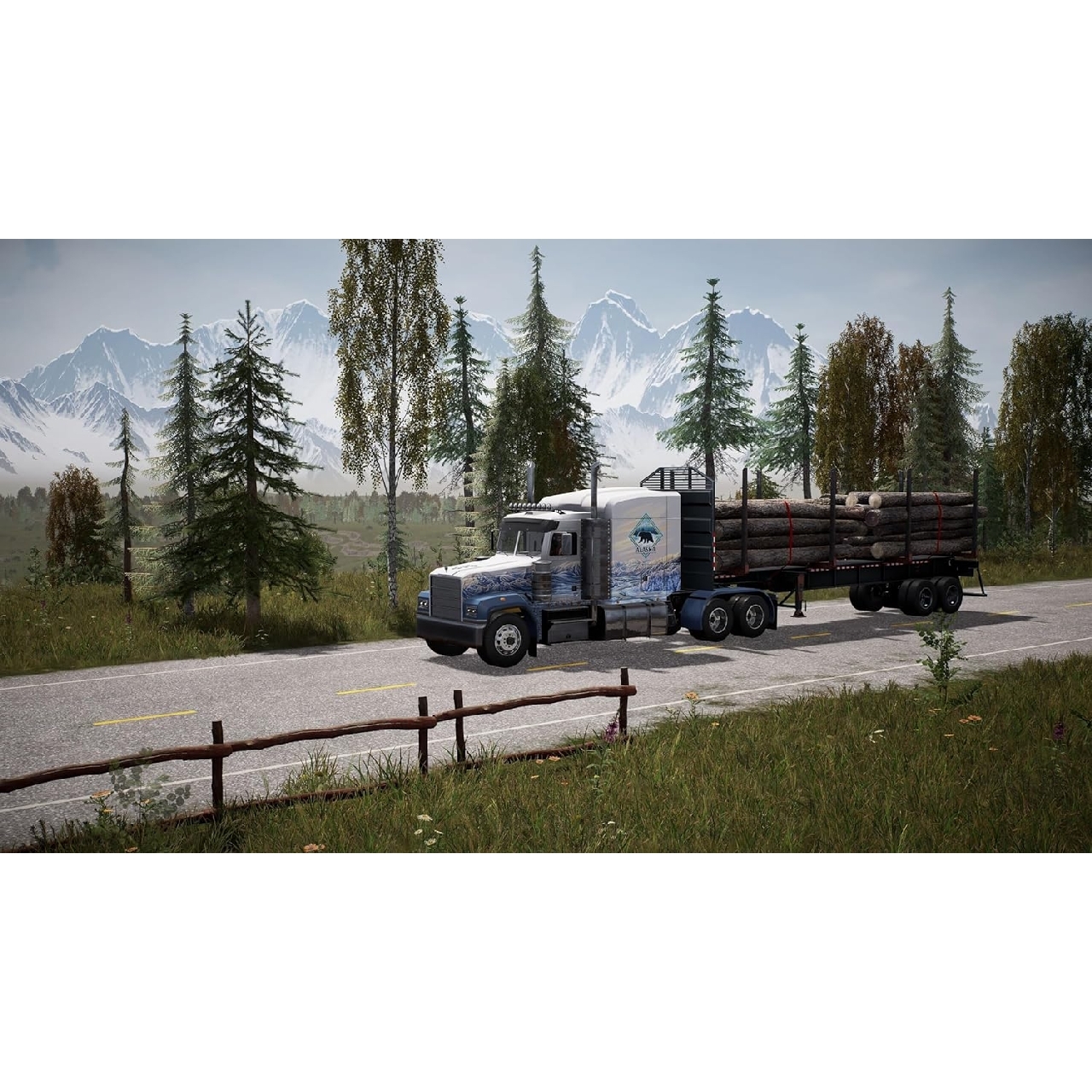 Игра Alaskan Road Truckers Highway Edition (Playstation 5, на диске)