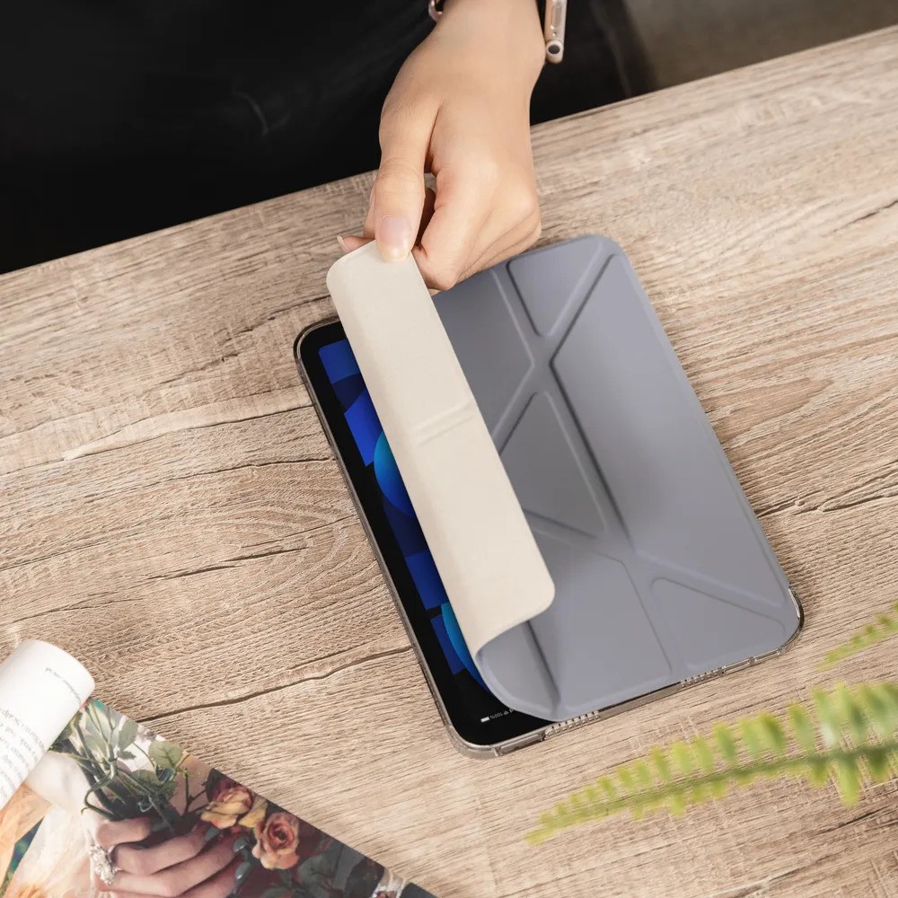 Чехол SwitchEasy SPD183037AB22 Origami Nude (для Apple iPad Mini 83'', лазурный синий)