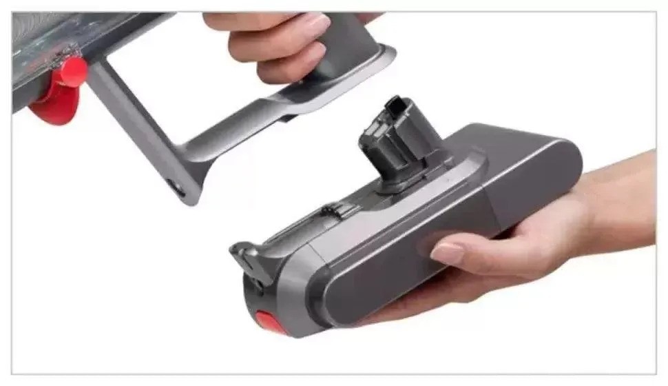 Беспроводной пылесос Dyson V15 Detect Extra SV47 (серебристый/синий)