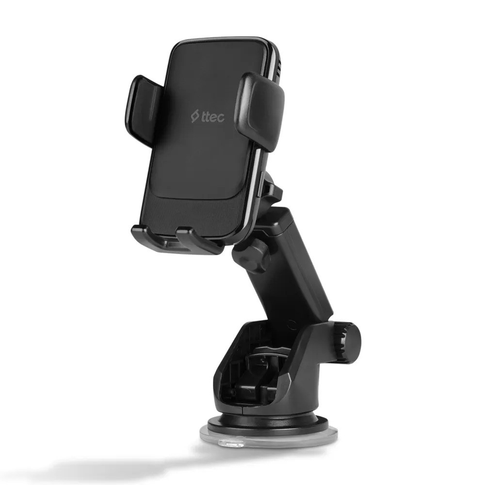 Держатель для телефона TTEC AirCharger Drive S Wireless Fast Charge In Car Phone Holder (с функцией беспроводной зарядки, черный)