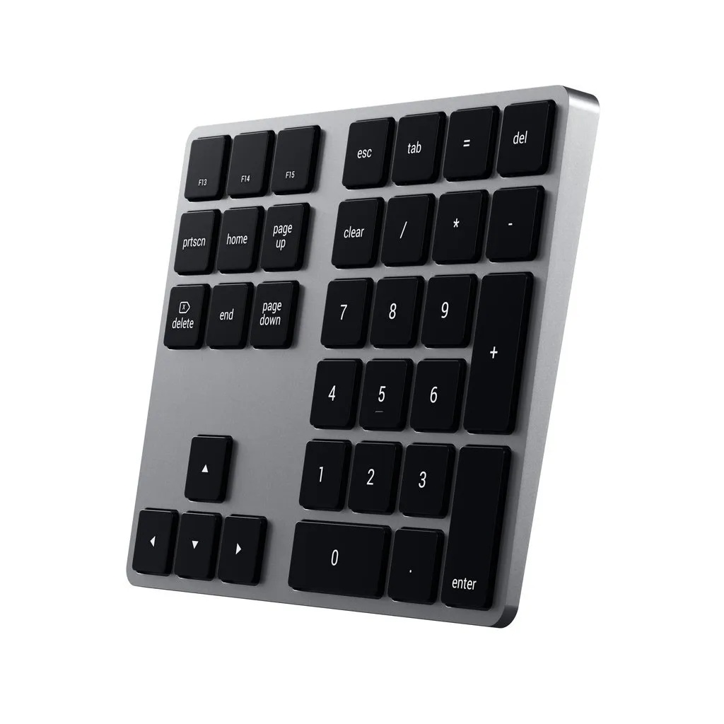 Беспроводной блок клавиатуры Satechi Aluminum Extended Keypad (серый)