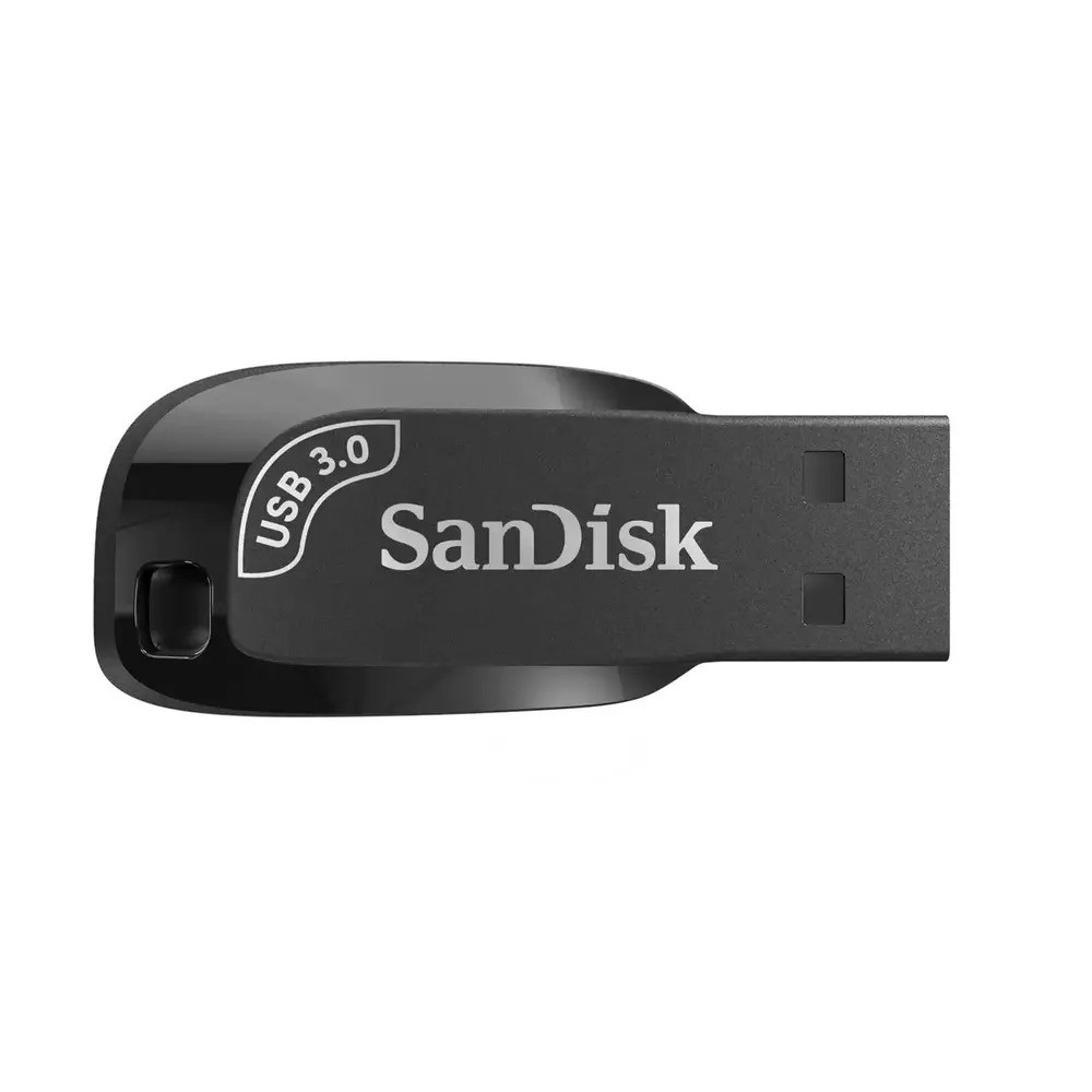 Флеш-накопитель SanDisk Ultra Shift (128 ГБ, черный)
