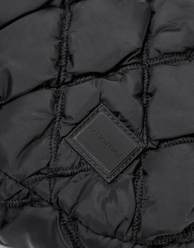 Сумка Gaston Luga Quilted Crossbody (черный)
