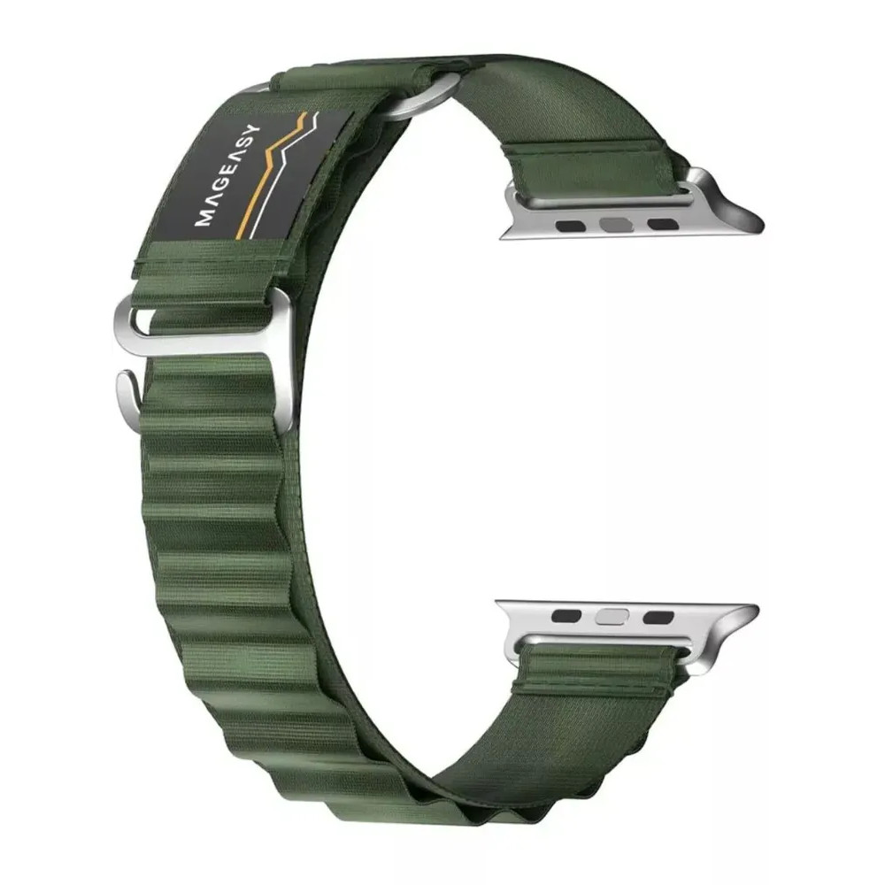 Ремешок для часов SwitchEasy Active Sport Watch Loop (для Apple Watch, зеленый)