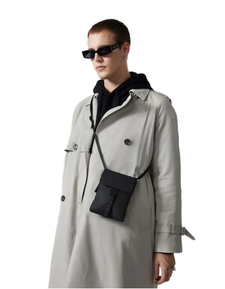 Сумка через плечо Gaston Luga RE1401 Splаsh Mini Crossbody Bag (черный)