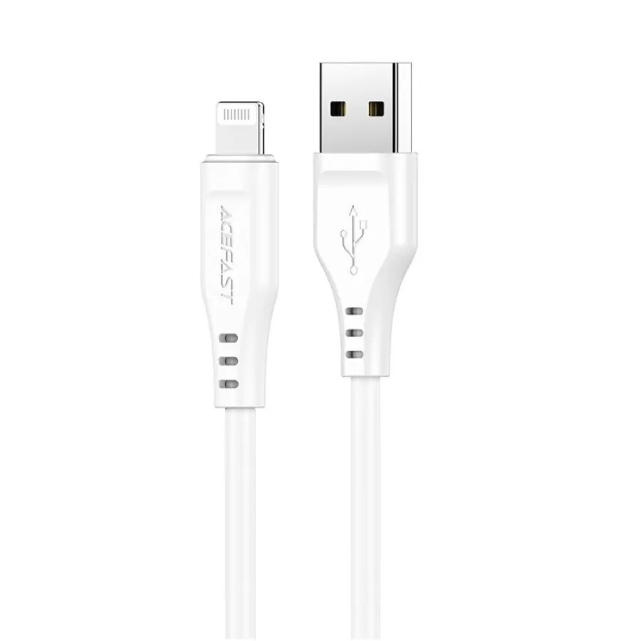 Кабель ACEFAST C3-02 USB-A to Lightning (белый)