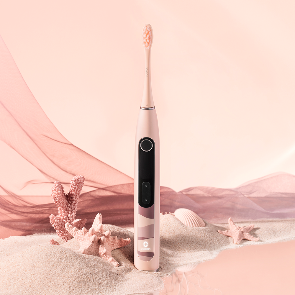 Электрическая зубная щетка Oclean X10 (розовый)