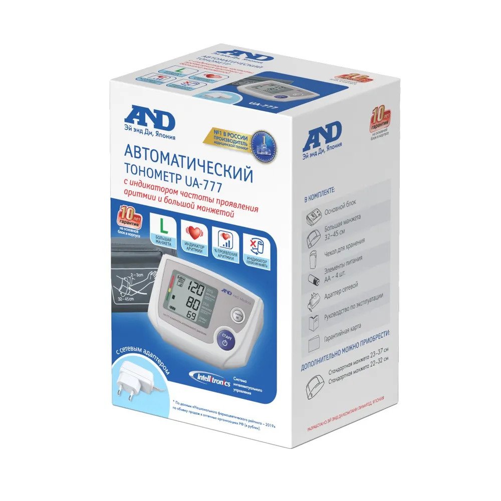 AND UA-777AC Тонометр автоматический