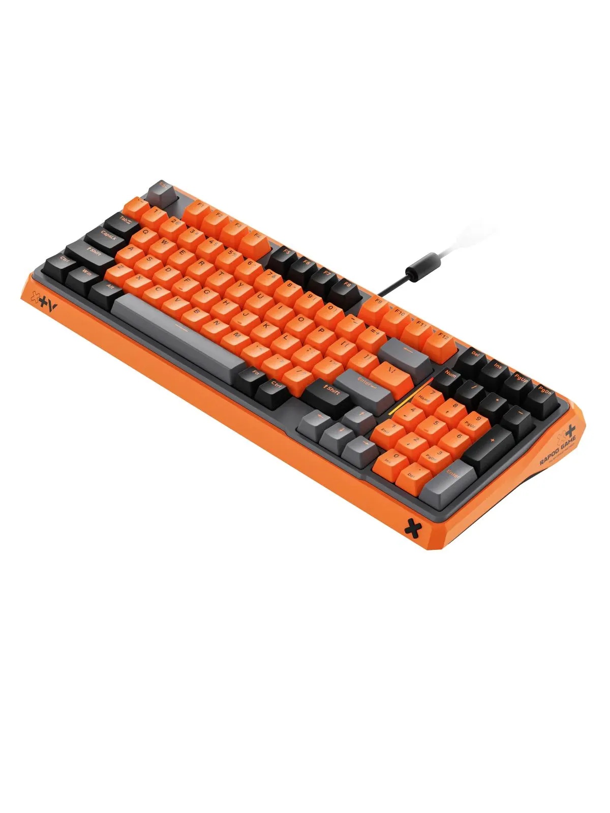 Игровая механическая клавиатура Rapoo ESK750-98 (проводная, оранжевый)