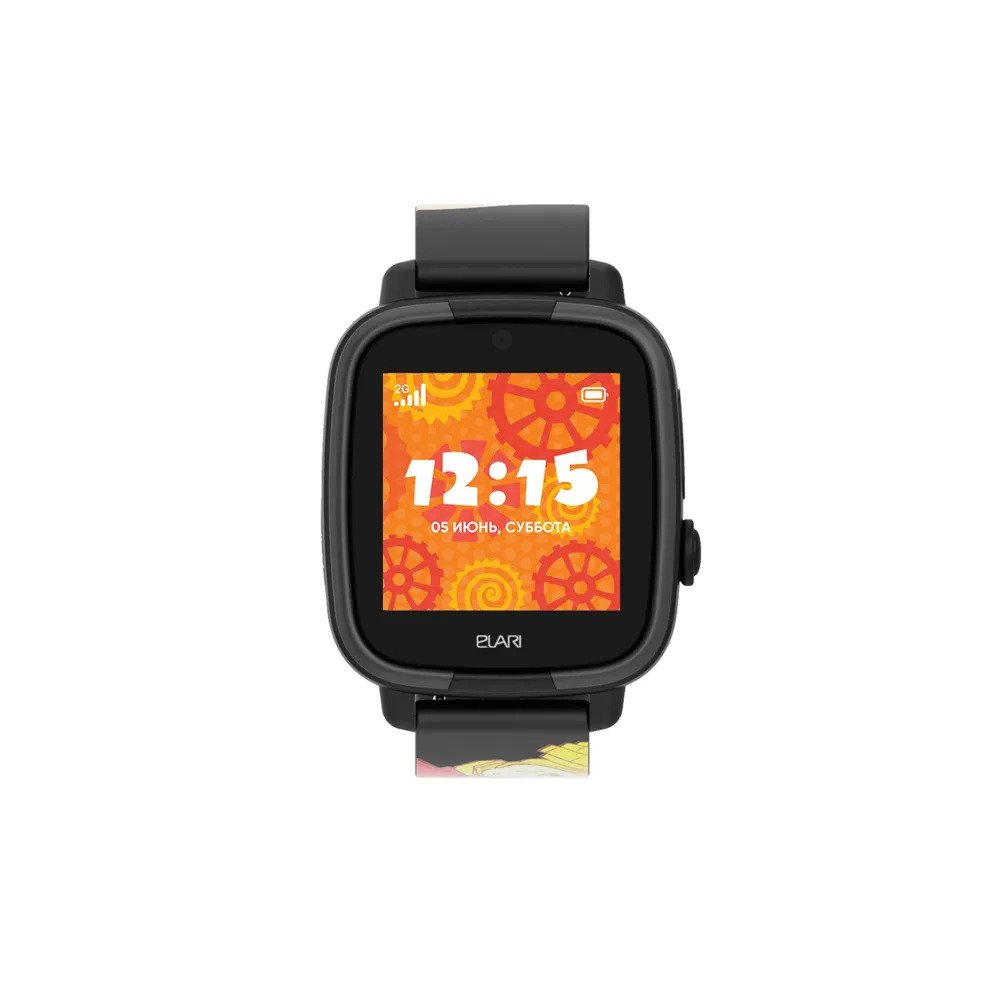Детские умные часы Elari FixiTime Fun (черный)