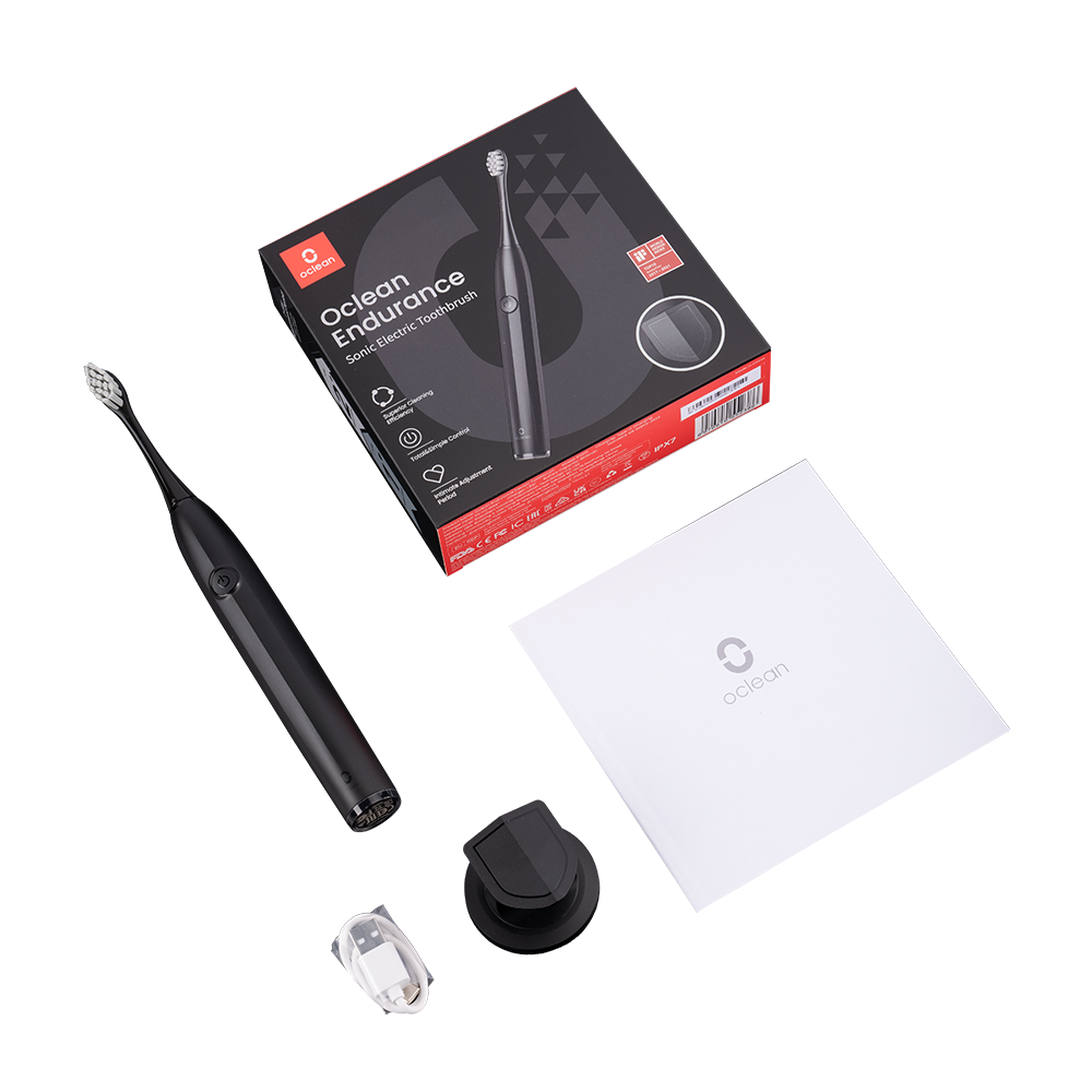 Электрическая зубная щетка Oclean Endurance Eco (черный)