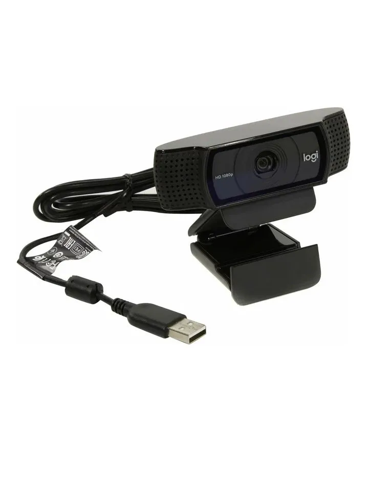 Веб-камера Logitech C920e HD Pro (3 МП, черный)