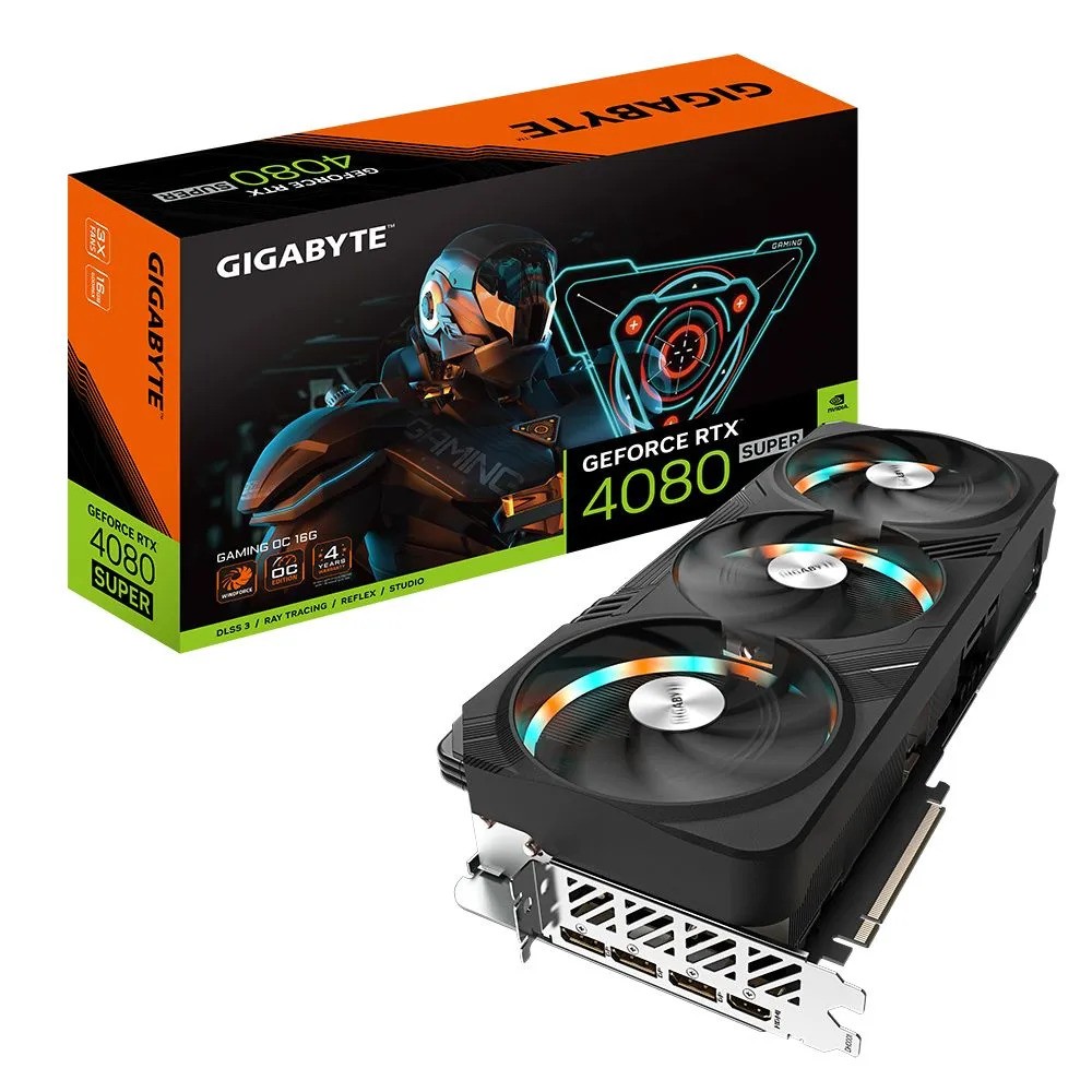 Видеокарта GIGABYTE GeForce RTX 4080 SUPER GAMING OC 16G