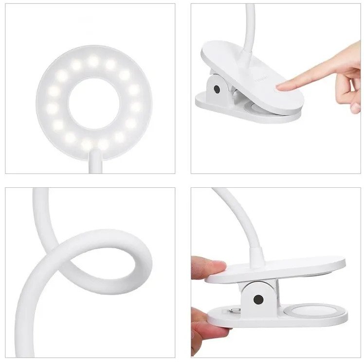 Беспроводная настольная лампа с клипсой Yeelight LED Clip Lamp J1