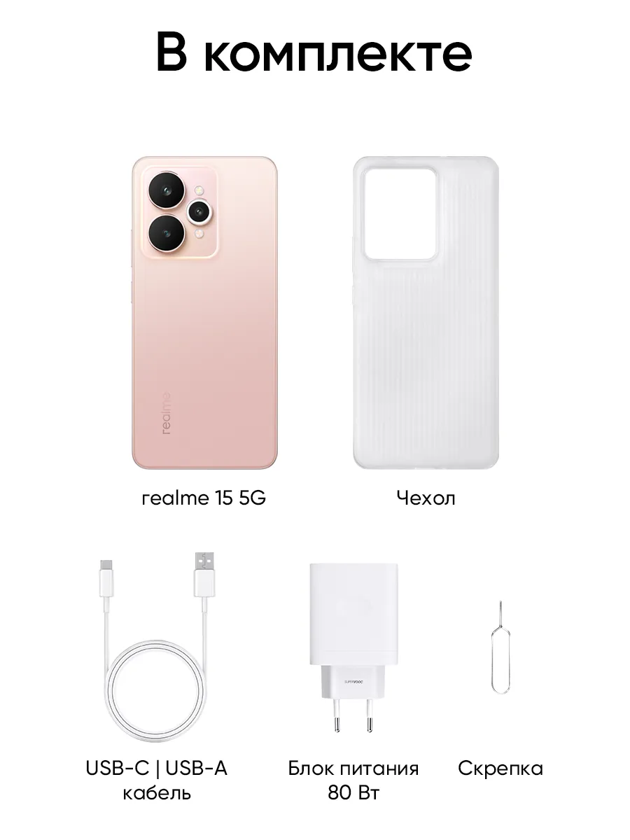 Смартфон Realme 12/256 (розовый)