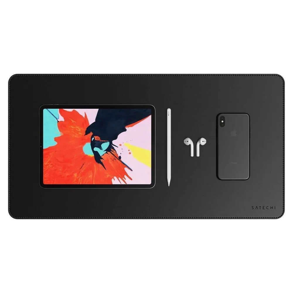 Коврик для мыши Satechi Eco Leather Deskmate (черный)