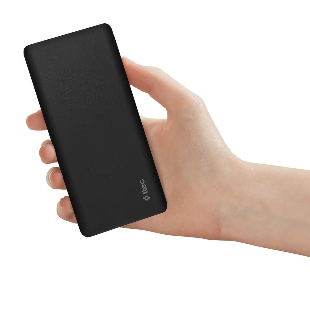 Внешний аккумулятор TTEC PowerSlim S 10000 mAh (черный)