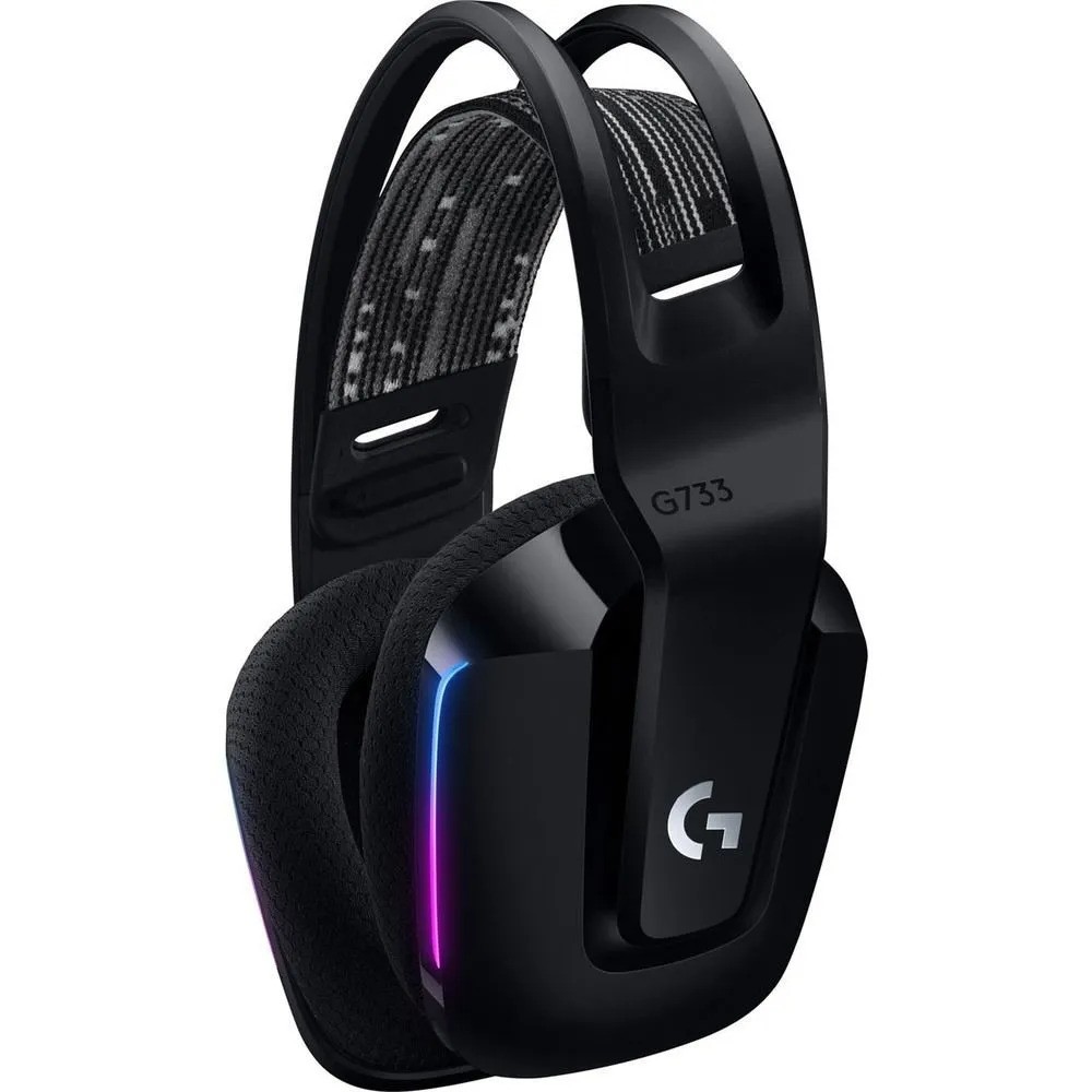 Беспроводная гарнитура Logitech G733 Lightspeed (черный)
