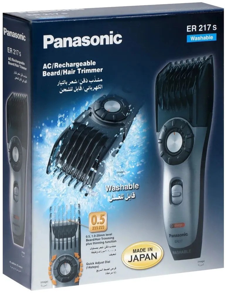 Триммер Panasonic ER-217-S751 (черный)