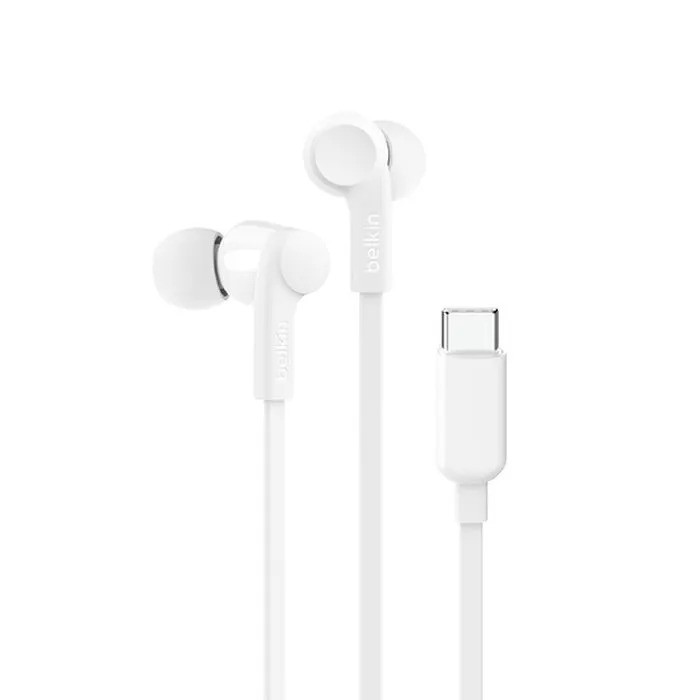 Проводные наушники Belkin Soundform Headphones with USB-C Connector (белый)