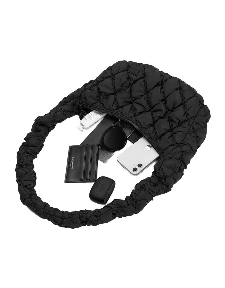 Сумка Gaston Luga Quilted Crossbody (черный)