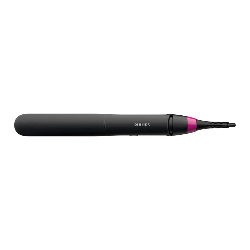 Выпрямитель для волос Philips StraightCare Essential BHS375/00 (черный/розовый)