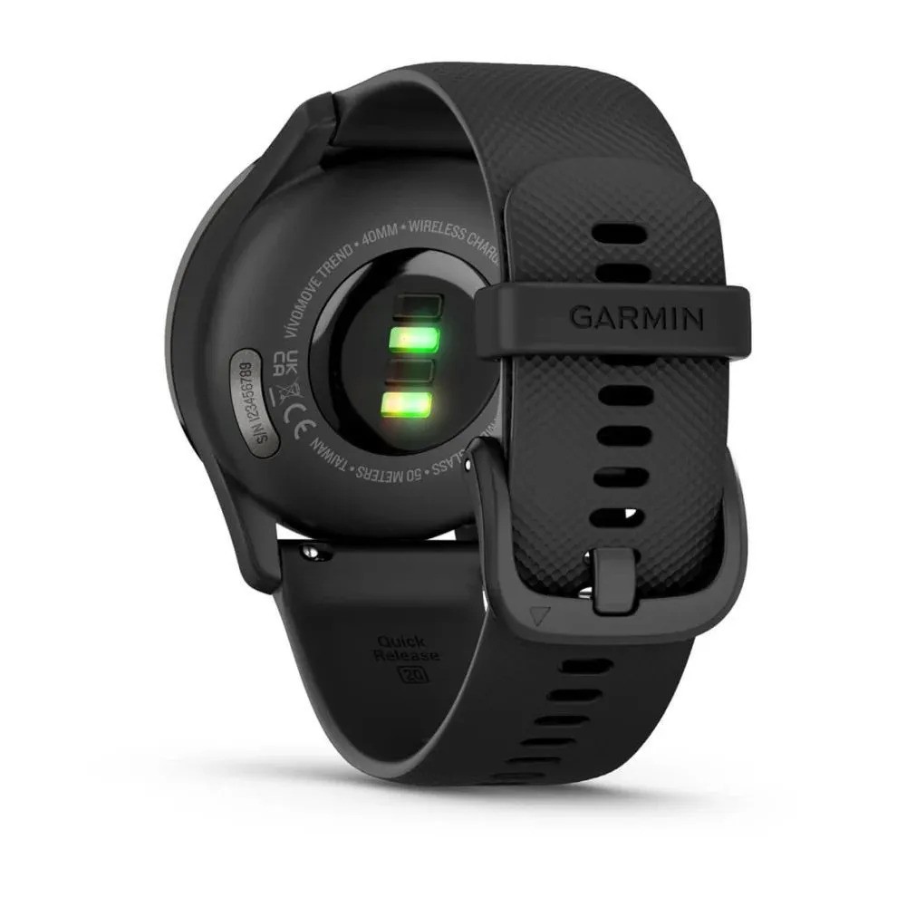 Спортивные часы Garmin Vivomove Trend (черный)