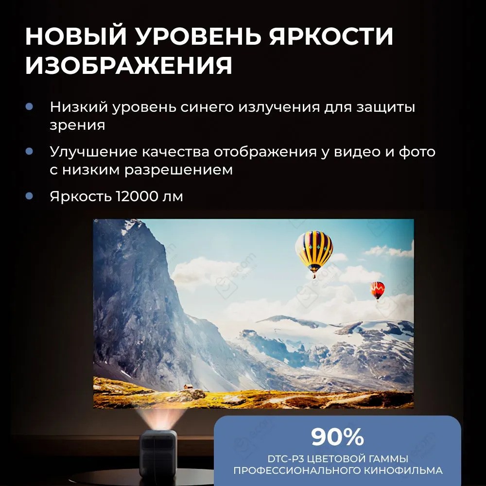 Проектор Wanbo Mozart 1 (синий)